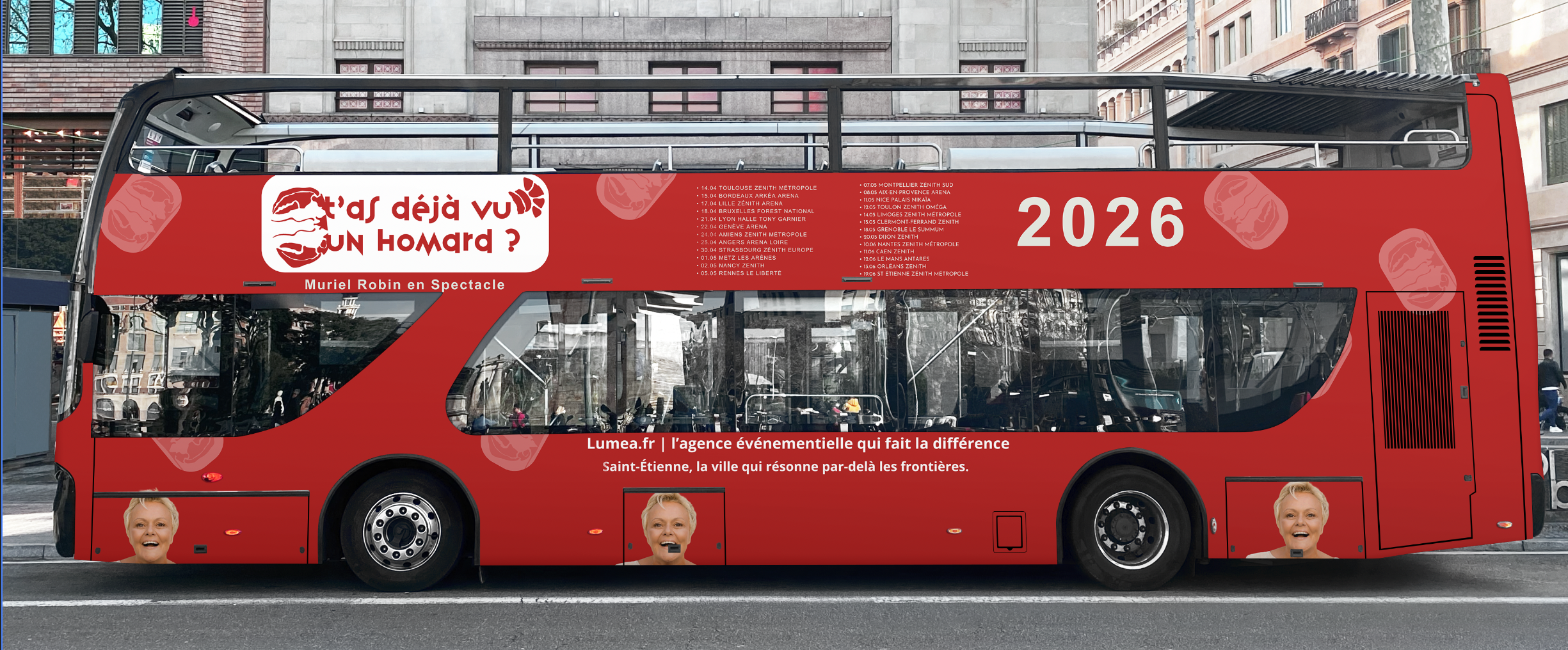 Tour Bus Muriel Robin